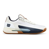 Wilson Tennisschuh Padelschuh Rush Tour 5 Clay Herren Weiß Navy