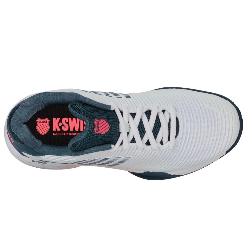 K-Swiss Tennisschuh Padelschuh Hypercourt Express 2 Clay Herren Weiß