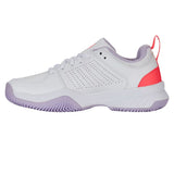 K-Swiss Tennisschoen Padelschoen Court Express 2 Clay Dames Wit Lila