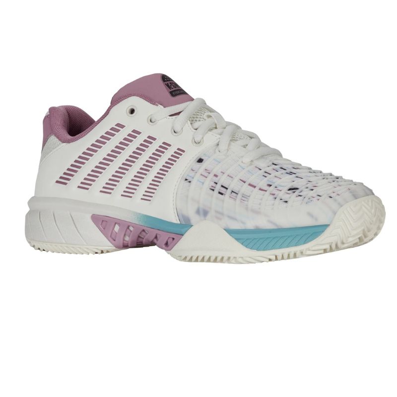 K-Swiss Padelschoen Express Light 3 Dames Wit Lila