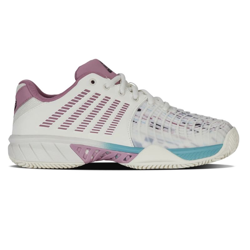 K-Swiss Padelschoen Express Light 3 Dames Wit Lila