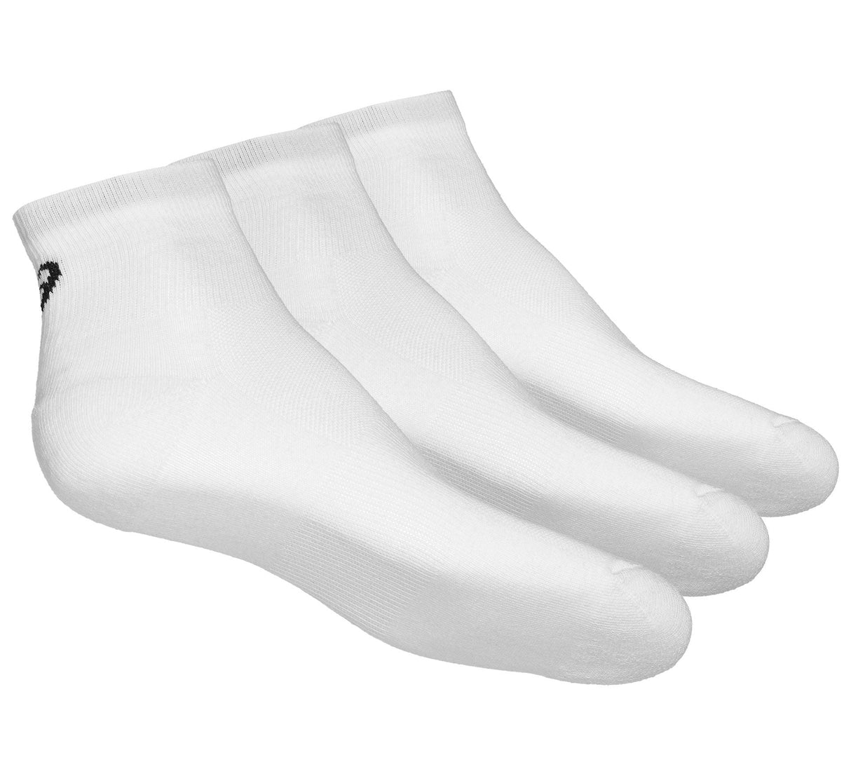 Asics Sportsocken Quarter 3PPK Unisex Weiß 3 Paar