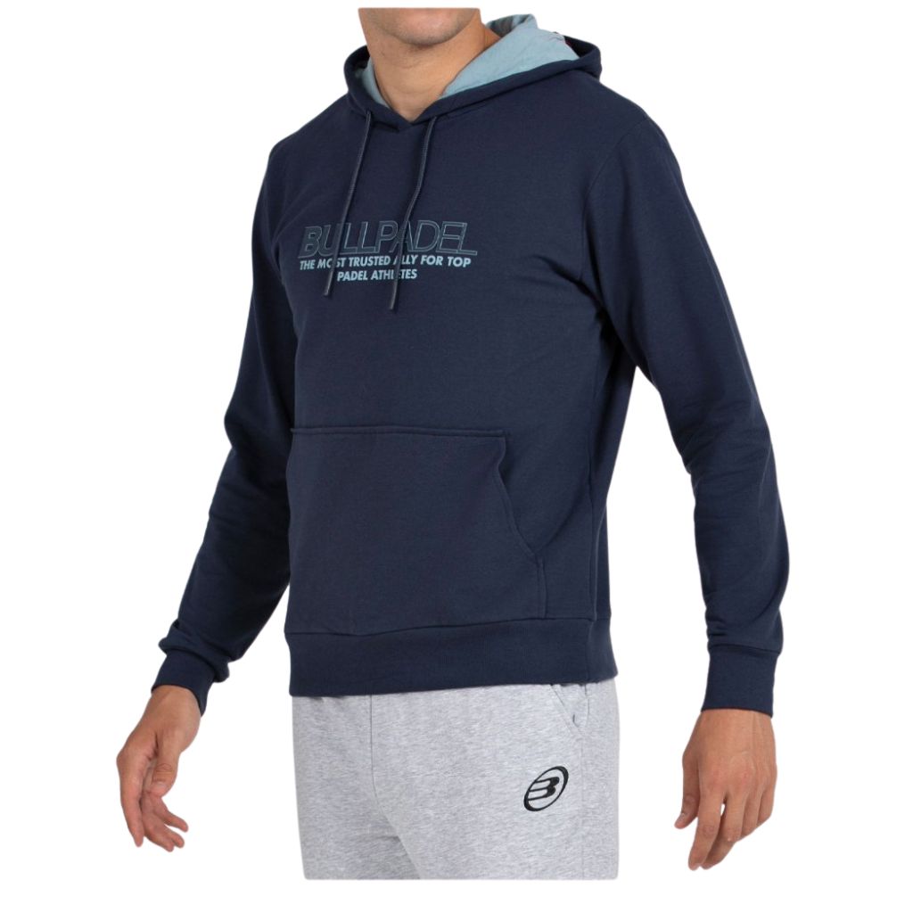 Bullpadel Hoodie Boyen Herren Blau