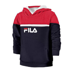 Fila Sweathoody Kinderen Blauw Rood