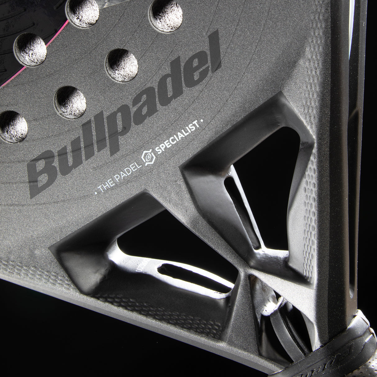 Bullpadel Padelracket Hack 04 Hybrid 26 Testracket Outlet