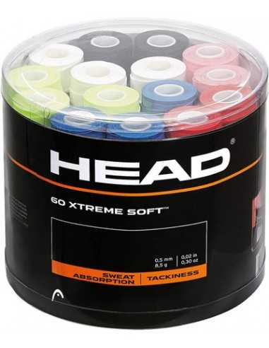 HEAD Overgrip Xtreme Softbox, 60 Stück, mehrfarbig
