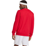 Adidas Sweater Heritage Graphic Crew Rood Achterkant