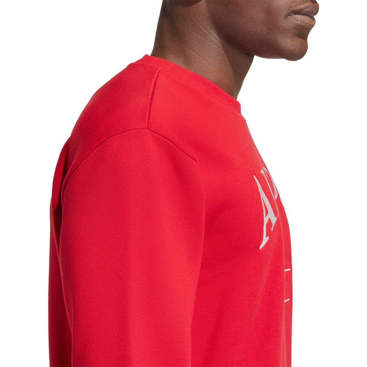 Adidas Sweater Heritage Graphic Crew Rood Hals