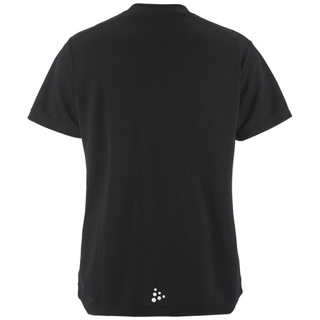 Craft T-Shirt Evolve Structured Jersey Dames Zwart