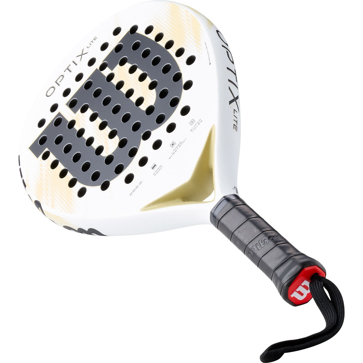 Wilson Padelracket Optix Lite V2 Wit Testracket Outlet