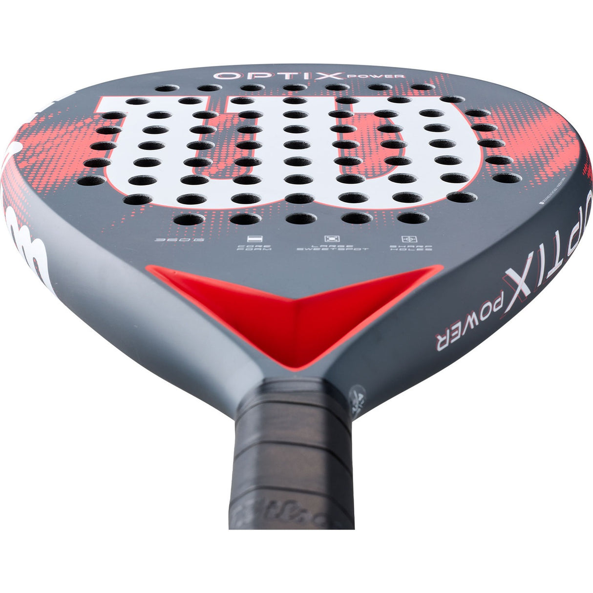 Wilson Padelracket Optix Power V2 Rood