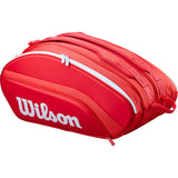 Wilson Padeltasche Bela Super Tour Padel 2026 Rot