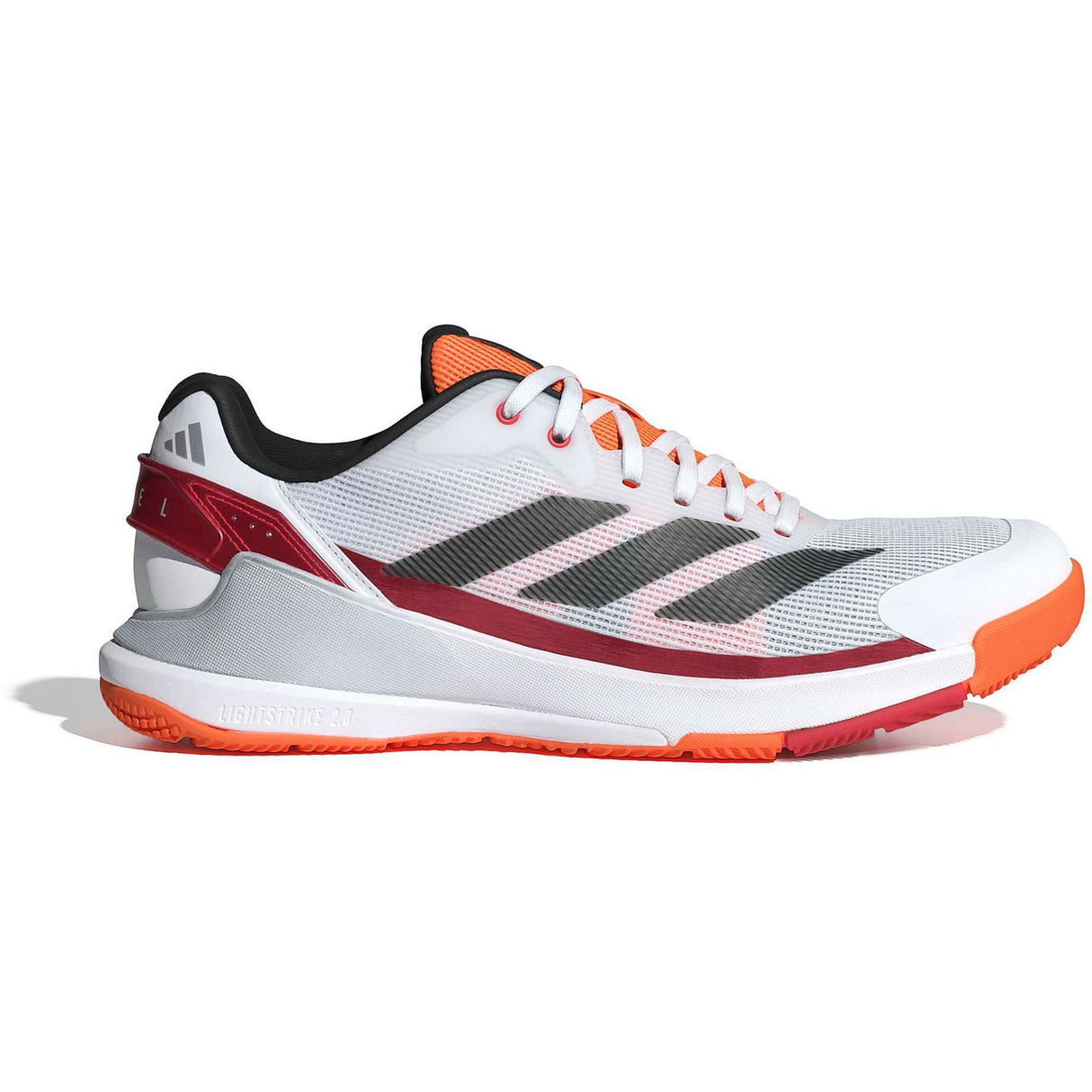 Adidas Crazyquick LS Padelschuhe für Herren in Weiß und Orange