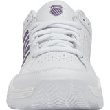 K-Swiss Tennisschuh Padelschuh Court Express 2 Clay Damen Weiß Lila