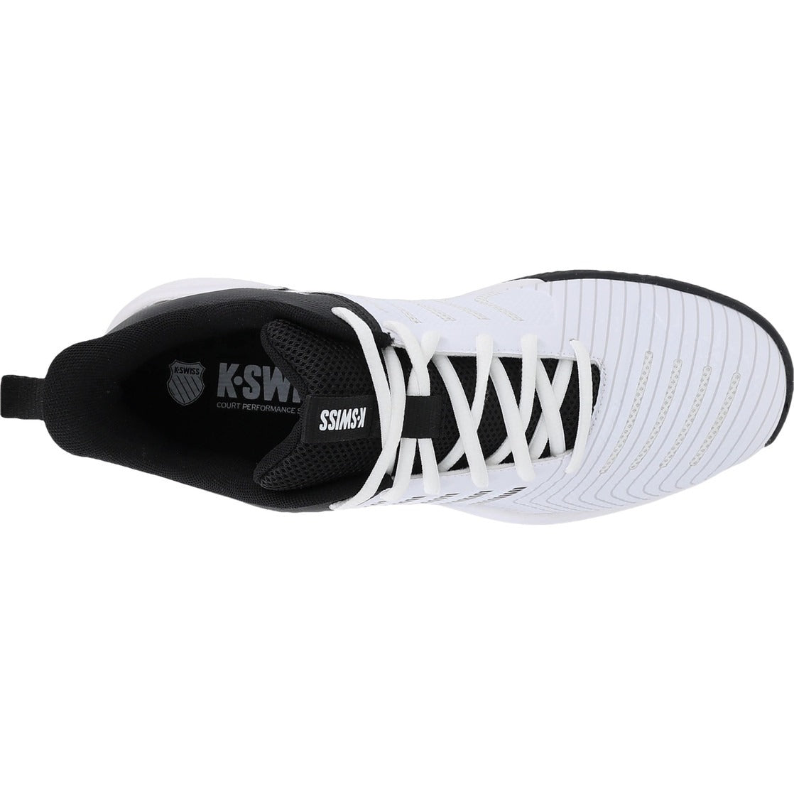 K-Swiss Tennisschoen Padelschoen Ultrashot Light Clay Heren Wit Zwart