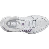 K-Swiss Tennisschuh Padelschuh Court Express 2 Clay Damen Weiß Lila