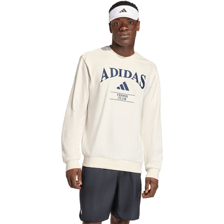 Adidas Sweater Heritage Graphic Crew Wit Voorkant