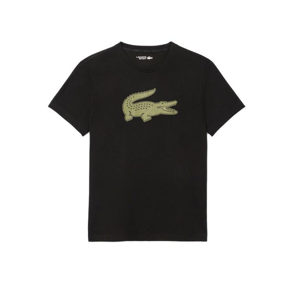 Lacoste T-Shirt Sport Ronde Hals Heren Zwart