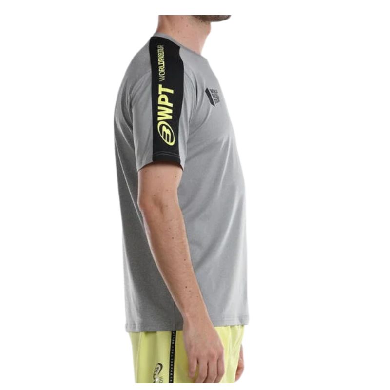 Bullpadel Shirt Liron Heren Grijs