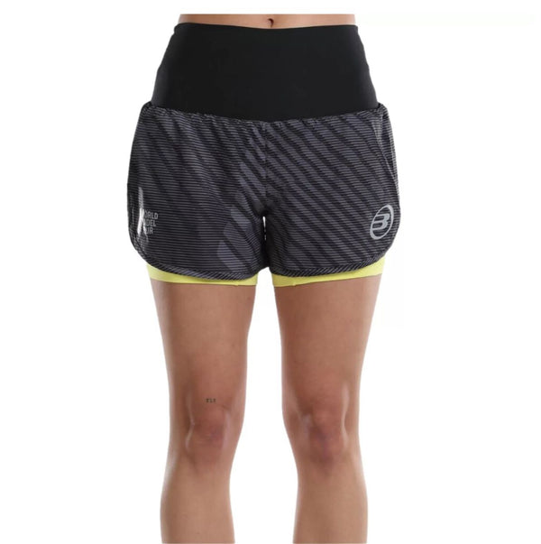 Bullpadel Short Lonja Dames Zwart