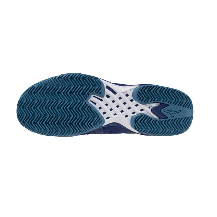 Mizuno Tennisschuh Padelschuh Wave Exceed Tour 6 CC Herren Blau