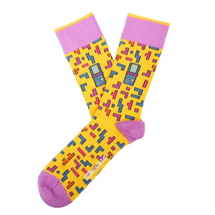 Moustard Sokken Tetris Dames - 6 paar
