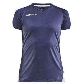 Craft Pro Control Impact SS Tee Shirt Dames Navy