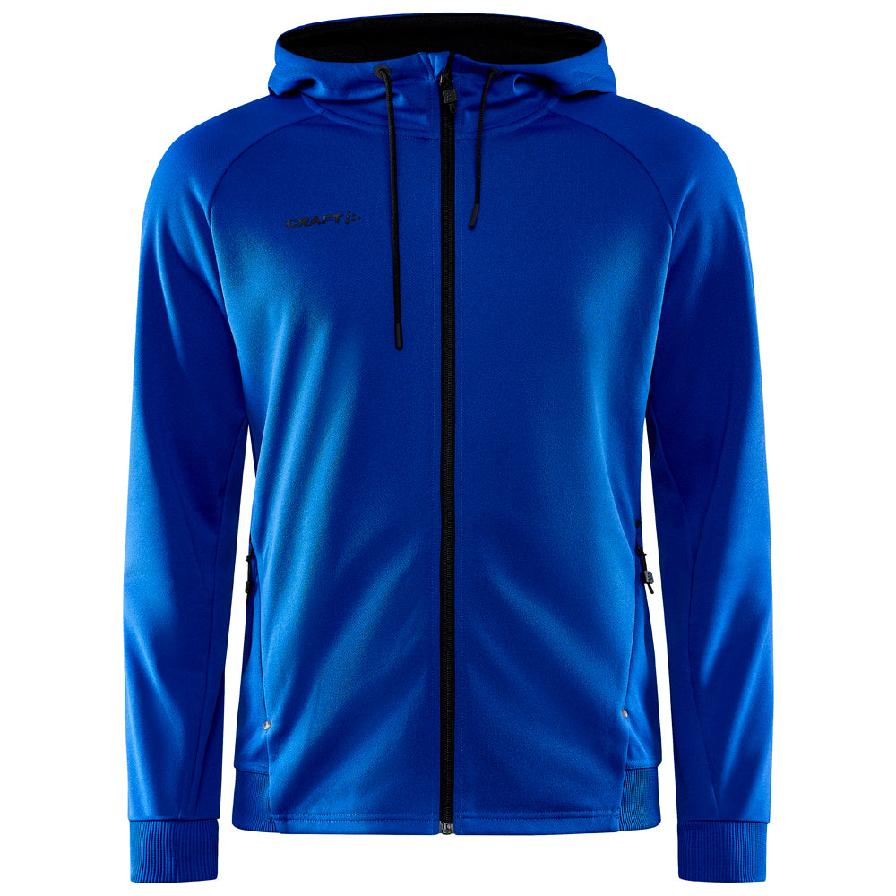 Craft Hoodie Adv Unify Full Zip Herren Blau