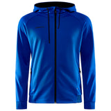 Craft Hoodie Adv Unify Full Zip Herren Blau