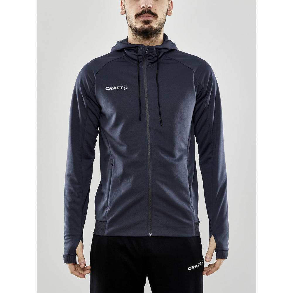 Craft Jacket Evolve Hood Herren Grau