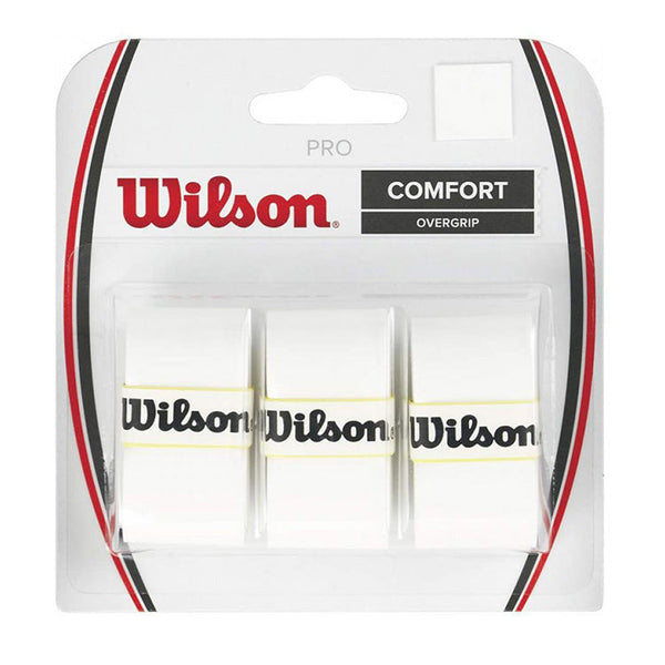 Wilson Overgrip Tennis Pro Comfort Weiß 3er Pack