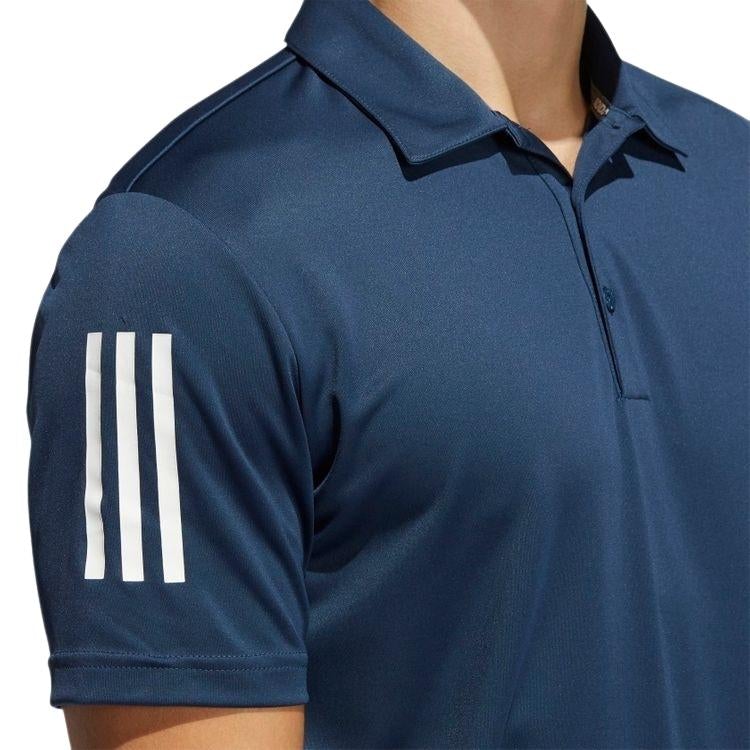 Adidas 3-Stripes Basic Poloshirt Heren navy wit