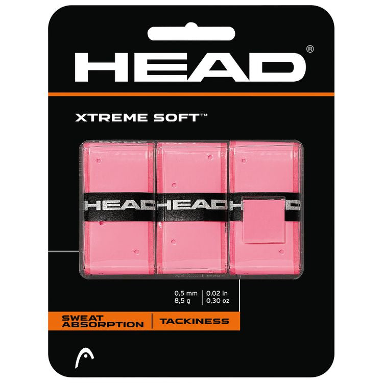 HEAD Overgrip Xtreme Soft Pink 3er Pack