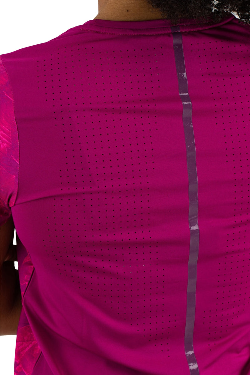 Sjeng Sports T-Shirt Uriah Lady Tee Dames Roze