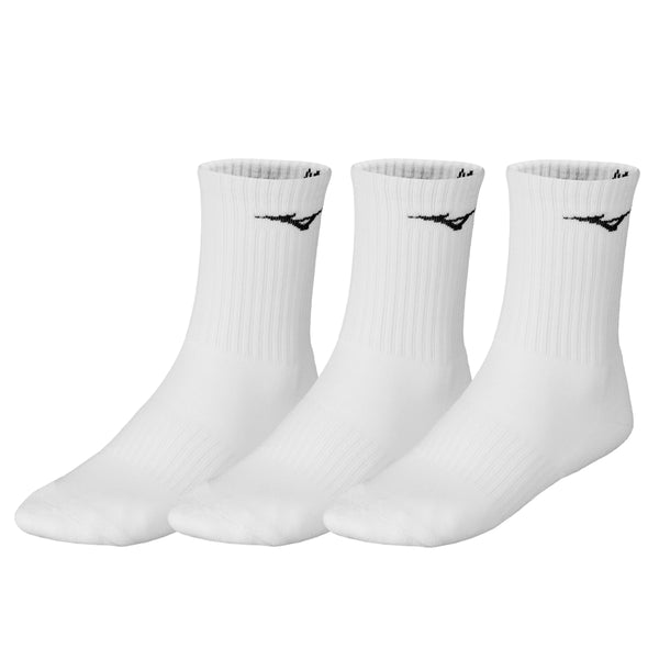 Mizuno Socks Trainingssocken Unisex Weiß 3P