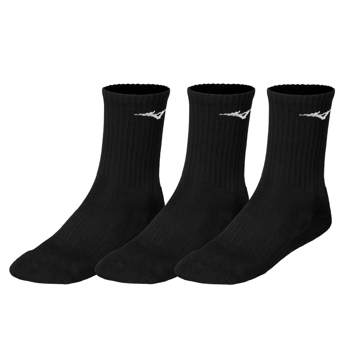 Mizuno Socken Training Unisex Schwarz 3er-Pack