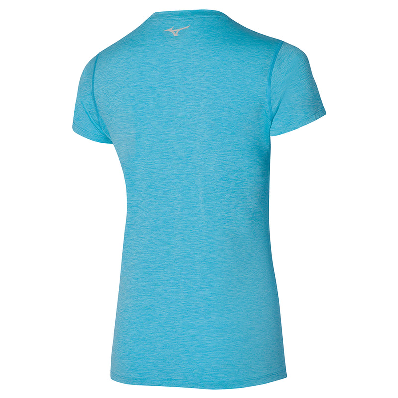 Mizuno Shirt Impulse Core T-Shirt Dames Blauw