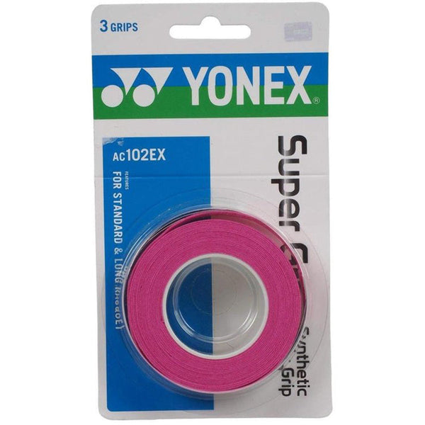 Yonex Overgrip Super Grap Rosa 3er Pack